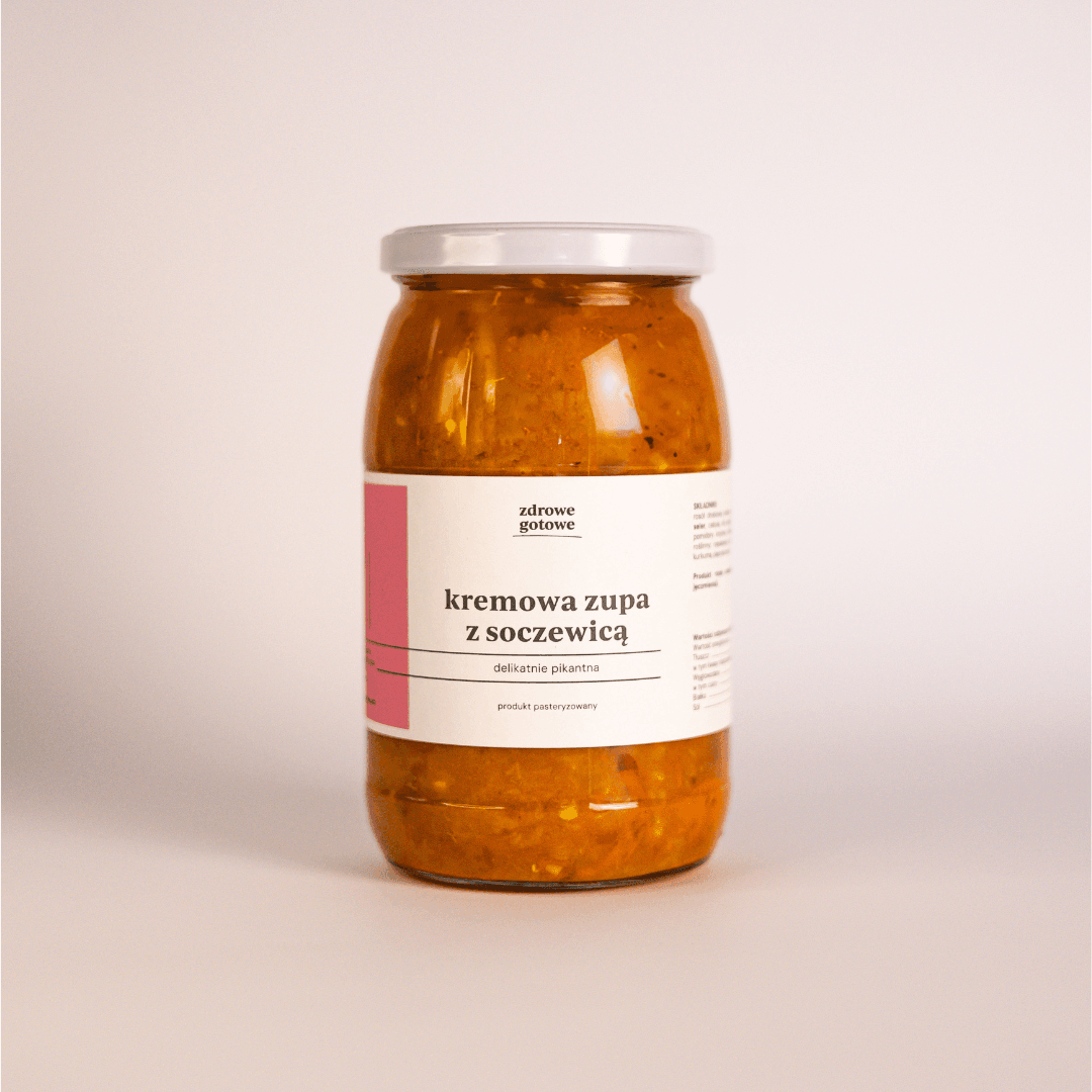 Kremowa zupa z soczewicy 900 ml