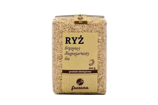 Ryż brązowy długoziarnisty EKO 500 g