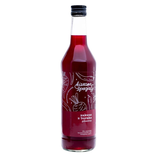 Zakwas z buraka pikantny 500 ml